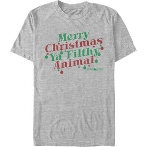 Merry Ya Filthy Animal Ornts Home Alone Tshirt